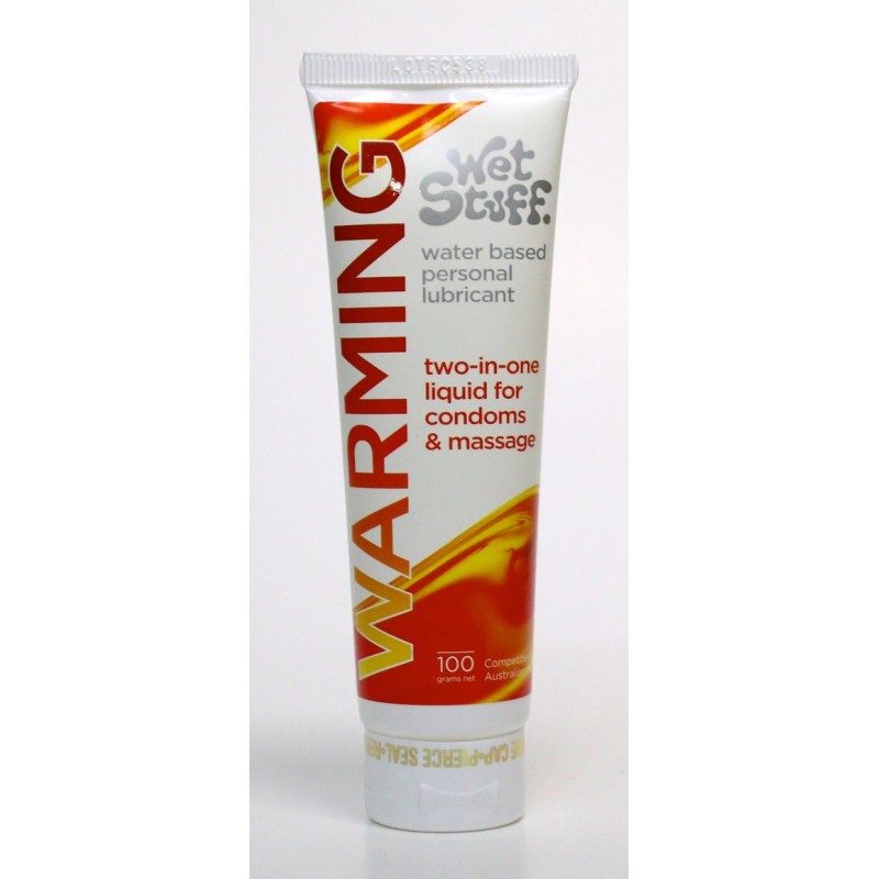 Wet Stuff Warming Massage and Lubricant - 100g Tube